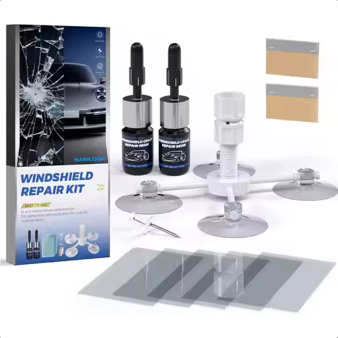 Windshield Repair kit Quick and Efficiency Glass Repair Fluid Car Windshield Crack Repair Resin Kit 
