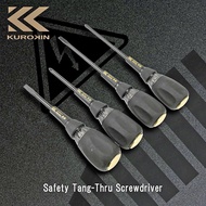 [Hardware King] Japan Fuji Arrow Black Gold Safety Through Screwdriver 524SK-BG 526SK-BG 564SK-BG 56