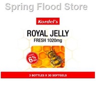 ❈☼KORDEL’S ROYAL JELLY FRESH 1020MG SGELS 30S PACK-OF-3 EXP09/2022