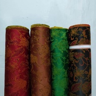 KAIN SOFA TIMBUL GOLD // KAIN KURSI KELEP BAHAN JOK KURSI MOTIF BUNGA // COVER BANTAL SOFA MINIMALIS