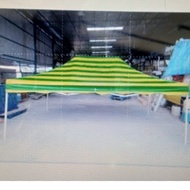 KHEMAH NIAGA PVC STRIPE/BERJALUR SAIZ 10X15 KANOPI NIAGA PASAR MALAM KANOPI BERJALUR 10X15