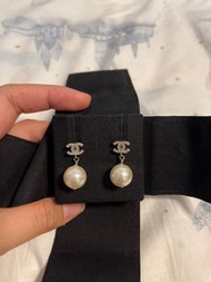 Chanel珍珠耳環