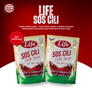 SOS CILI LIFE POUCH 1kg / CHILLI SAUCE LIFE PACKET 1kg / SOS CILI LIFE KFC