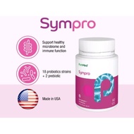 Puremed sympro probiotics + prebiotics (60's)(expiry 2026 )