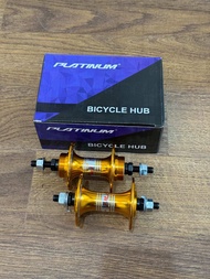 ( HFH PLATINUM / 36H / CNC ) Hub Freehub Bos Tromol Sepeda BMX Platinum Haro Bearing Lubang 36H Hole