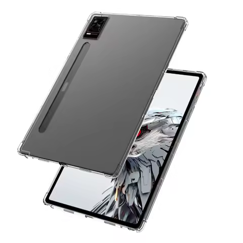 Airbags Soft TPU For RedMagic Tablet 12.1" Case Clear Cover for RedMagic Red X Pad Transparent Case 