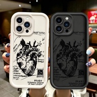 Heart Line Silicone Phone Casing For Infinix ITEL RS4 A70 80 90 P55 Smart 20 6 7 Note 40s TECNO Pova