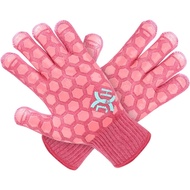 J H Heat Resistant Oven Glove: EN407 Certified 932 °F BBQ & Oven Mitts for Grlling, Baking, Kitchen,