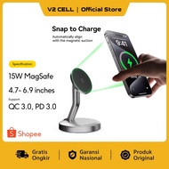 KiiP D9 Wireless Charger Magnetic Stand Holder Magsafe Charging 15W