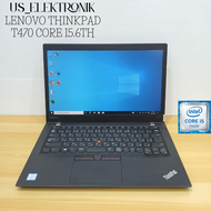 Laptop 14 inch Thinkpad T460 T470 core i5 gen 7/6 ram 16gb/512ssd bergaransi fullset free instal