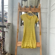 2hand bodycon dress, waist 56 to 72cm, length 82cm, code 264