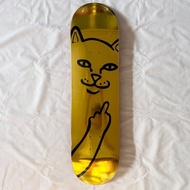 RipnDip “Gold” 8.25” x 31.875”” Skateboard Deck