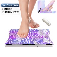 EMS Colorful Foot Therapy Cushion Foot Massager Mat Portable & Rechargeable EMS Foot Stimulator with