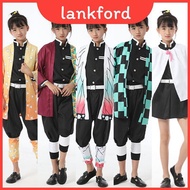 Demon Emulate The Slayer Character Kamado Nezuko With This Breathable Kimono For Kids Costume