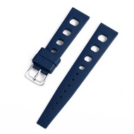 FKM สายยาง Tropical Strap 20Mm Rubber Watch Strap Rubber Watch Band Quick Release Watchband Breathab