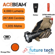 Acebeam P20 Mini Long Distance Tactical Flashlight- black
