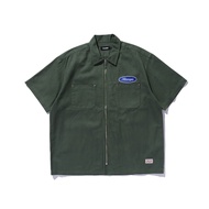 เสื้อเชิ้ต XLARGE รุ่น Zip Up S/S Work Shirt