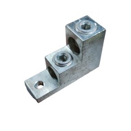 McGill Mechanical Lug 22mm to 175mm ( 350MCM to 4/7) 2 x 350MCM 2 Holes (1cm) Ladder Type - MB2-350