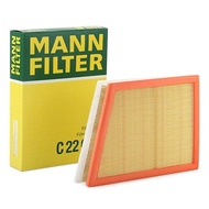 BMW  MINI กรองอากาศเครื่อง (Air Filter) ยี่ห้อ MANN FILTER C22018 เครื่อง B38 B47 B48 รุ่น BMW F40 F