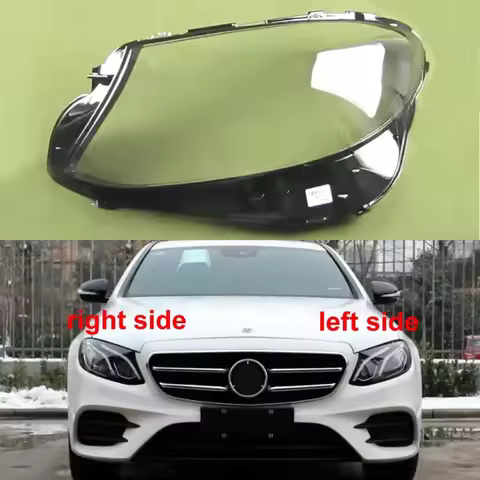 For Mercedes Benz W213 E200L E300L E320L 2016-2019 Headlight Cover Lamps Headlamp Shell Lens Replace