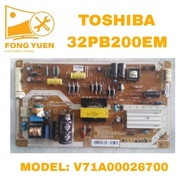 32PB200EM TOSHIBA TV POWER BOARD 32PB200EM (VERSION-1)