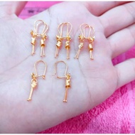 925 SILVER GOLD PLATED CHILDREN'S EARRINGS
