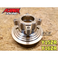 Hub Sprocket Pyramid Kingdrag Yamaha Y15ZR &amp; Y16ZR King Drag Y15 Y16 Accessories Ysuku MX King Motor