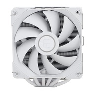 Peerless Assassin 120 White CPU Air Cooler, 6 Heat Pipes, Dual 120mm TL-C12W PWM Fan,Aluminium Heats