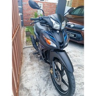 COVERSET BODYSET LAGENDA SRL 115 / 115Z Fi INJECTION BIRU HITAM MATTE ORIGINAL HLY SET