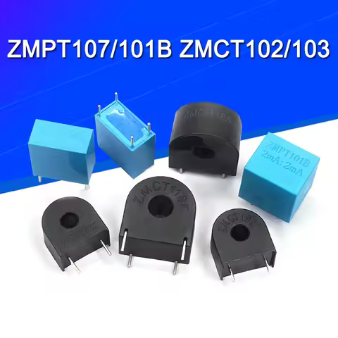 ZMPT107/101B ZMCT102/103/118 5A/5MA 2mA 2mA/2mA Precision Phase voltage transformer Output Voltage S