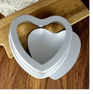 4/6/8/10 Inch Heart Shape Kitchen Baking Tools Pan Chocolate Mousse Chiffon Cake Bake Mould Bakeware