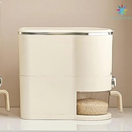 Kitchen Rice Storage Containers Large Capacity Cereal Dispenser Storage with Lids for Cereal Pet Foo