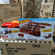 HOT WHEELS MEGA HAULER GHR48 ANGKUT 50 HOT WHEELS ORIGINAL NEWEST