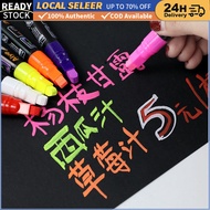 8 Colors Liquid Chalk Marker Pens Highlighter Fluorescent Neon Pen for LED Writing Board Blackboard 