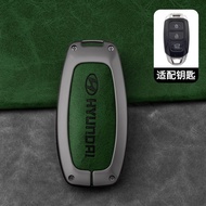 【360° Full Package】Zinc Alloy Remote Car Key Case Caing Cover Shell For Hyundai Accent/kona/santafe