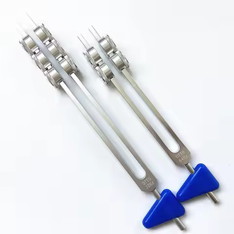 Aluminum Tuning Forks 64HZ,32HZ Weighted Tuning Fork Hammer Meditation Sound Therapy Percussion Musi