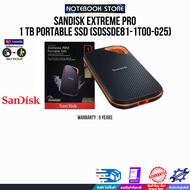 [ผ่อน 0% 6 ด.]SANDISK EXTREME PRO 1 TB PORTABLE SSD (SDSSDE81-1T00-G25)/ประกัน 5 YEARS