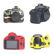 Soft Silicone Armor Camera Case For Nikon D750 D780 D810 D850 D3200 D3300 D3400 D3500 D5100 D5200 DSLR Cover Body Skin