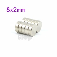 Neodymium Magnet 8x2mm Round Super Strong Multipurpose DIY