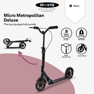 Micro Metropolitan Deluxe Foldable Large 2-Wheel Kids Adults Scooter | Foldable, Adjustable Handleba