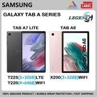 ○℡✐Samsung Galaxy Tab A7 Lite(T220/T225)/Tab A8 2022(X200) Original Samsung Tablet, 1 Year Samsung Malaysia Warranty