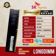 RAM LONGDIMM DDR4 HYNIX 4GB 8GB/ 16GB 2666MHz/