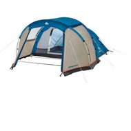 ARPENAZ 4 POLE-SUPPORTED CAMPING TENT _PIPE_ 4-PERSON 1 BEDROOM