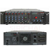 เครื่องขยายเสียง HONIC รุ่น LCD500 เพาเวอร์หน้าปรี Power Mix Amp  ใช้ได้ทั้ง220VและDC24V