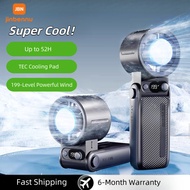 JBN TF30 Ultra Turbo Jet 10000mAh Mini Fan with Ice Cooling Pad Handheld Portable Strong Wind 199 Ge