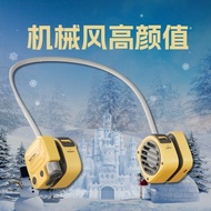 jisulife mini fan jisulife fan Leafless Portable Foldable Silent Lazy Outdoor LCD Turbo Charging Han