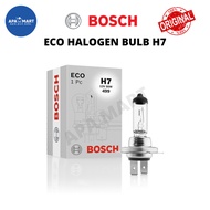 Bosch Eco H7 Halogen Headlamp Bulb 12V 55W H7 Bulb Lampu Mentol Depan Headlight