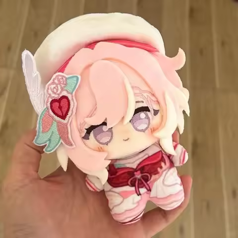 10cm Stuffed Honkai Impact 3 Elysia Plushie Toys Elysia Plush Dolls Backpack Decorative Pendants Key