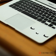 Stiker Pejam Mata - sticker Pejam Mata untuk laptop Apple Macbook Asus