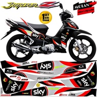 Decal Sticker Striping Variasi Jupiter Z Robot 2010-2013 MOTO GP⁸/Jupiter Z 2010 /Jupiter Z 2011 /Jupiter Z 2012 /Jupiter Z 2014 /Decal Jupiter Z Robot Lis Jupiter Z Robot Striping Jupiter Z Robot /Polet Jupiter Z Robot /Modifikasi Jupiter Z Robot